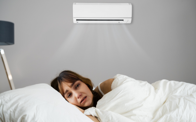 Pesquisa aponta que 44,5% das pessoas estão insatisfeitas com a qualidade do sono enquanto usam ar condicionado