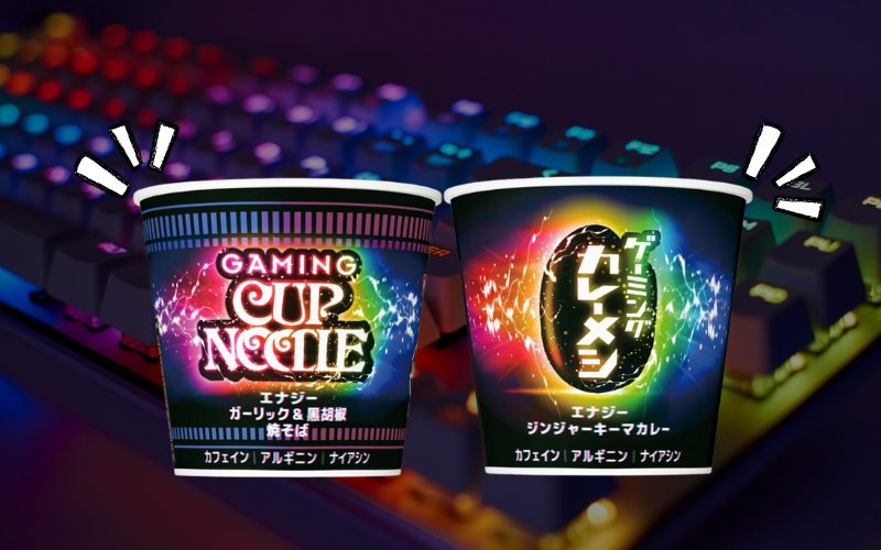 Nissin lançará Cup Noodle versão energética para os gamers