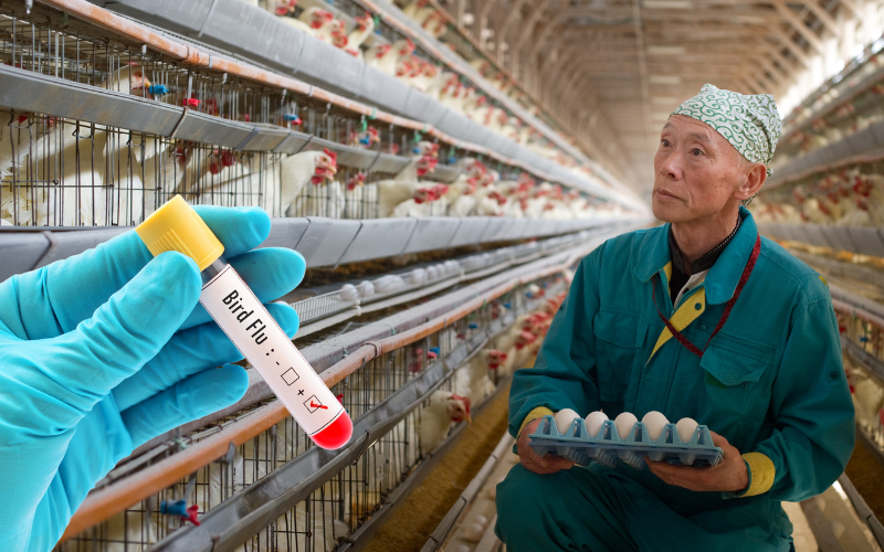 Japão abate 40.000 aves para conter o primeiro surto de gripe aviária da temporada