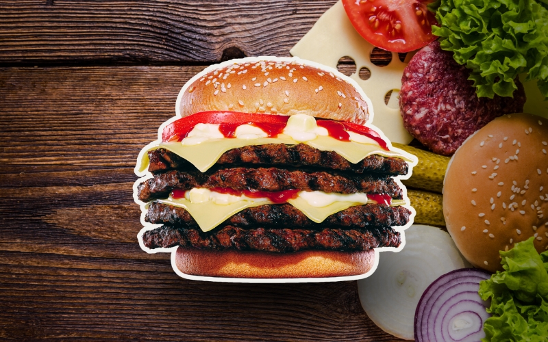 Burger King lança lanche novo de meio quilo para o ano novo