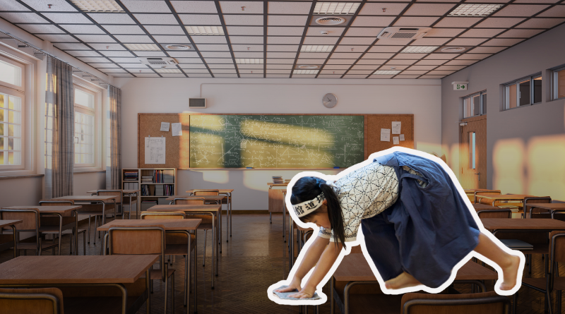 Disciplina que nasce dentro escola, cultura da limpeza nas escolas japonesas