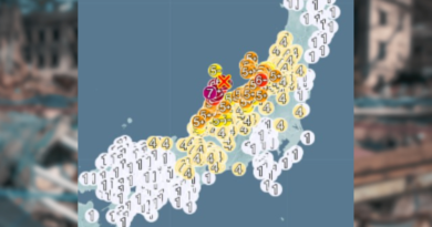 O número de mortes em Ishikawa chega à 78 quatro dias depois do terremoto