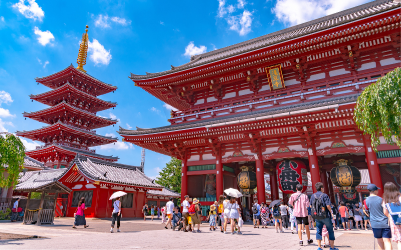 Turismo: Japão recebe mais de 25 milhões de visitantes estrangeiros em 2023