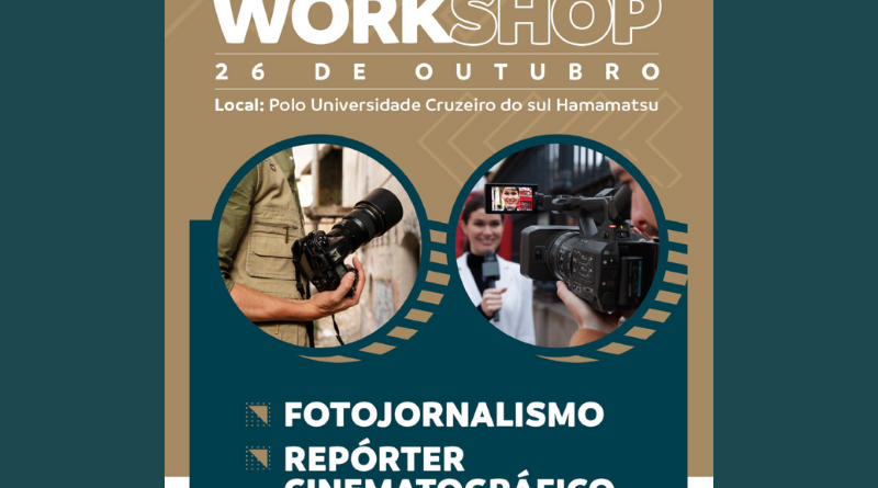 Workshop Fotojornalismo e Repórter Cinematográfico