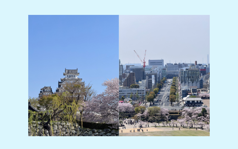 Um dia em Himeji