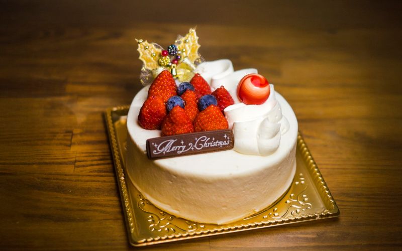 bolo de Natal no Japão